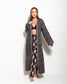 BOHO LONG KIMONO MATCHING SET WITH PYJAMA PANTS