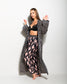 BOHO LONG KIMONO MATCHING SET WITH PYJAMA PANTS