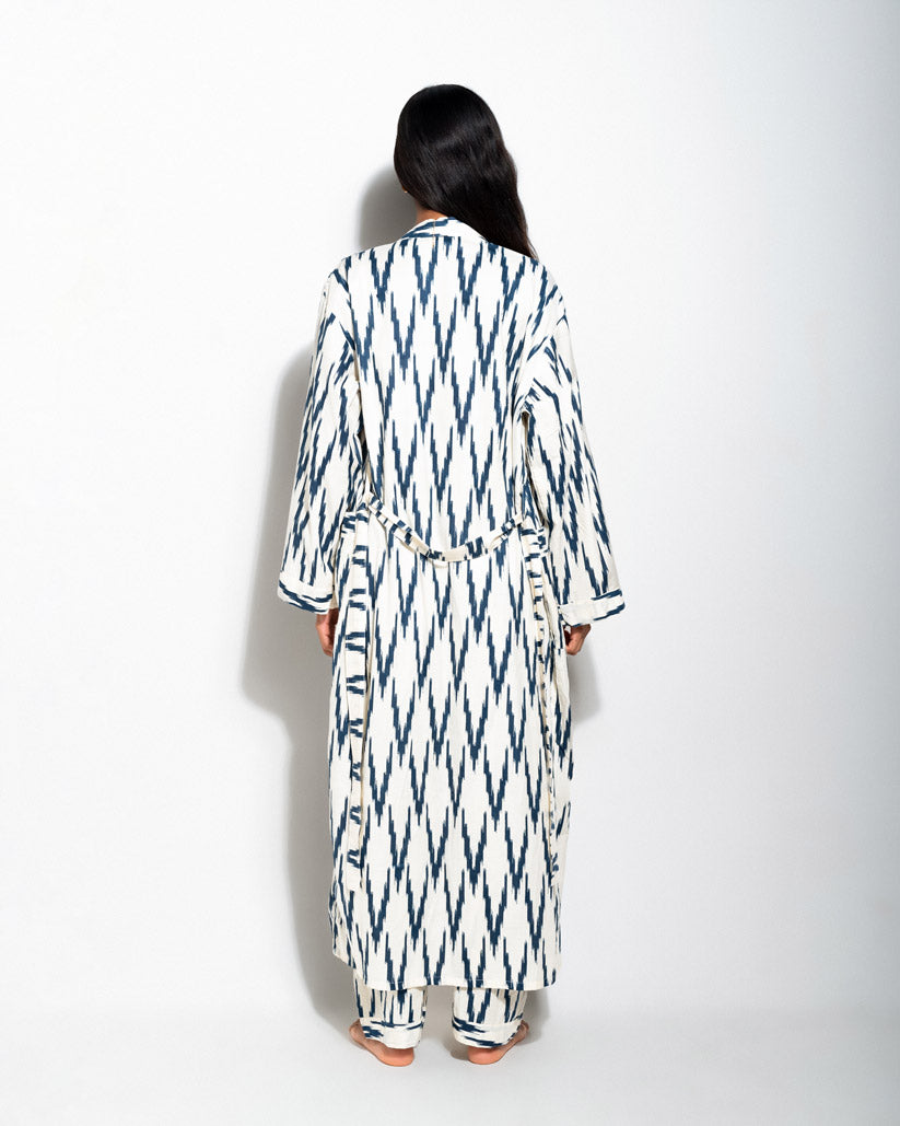 BOHO MATCHING SET WITH LONG KIMONO AND PANTS