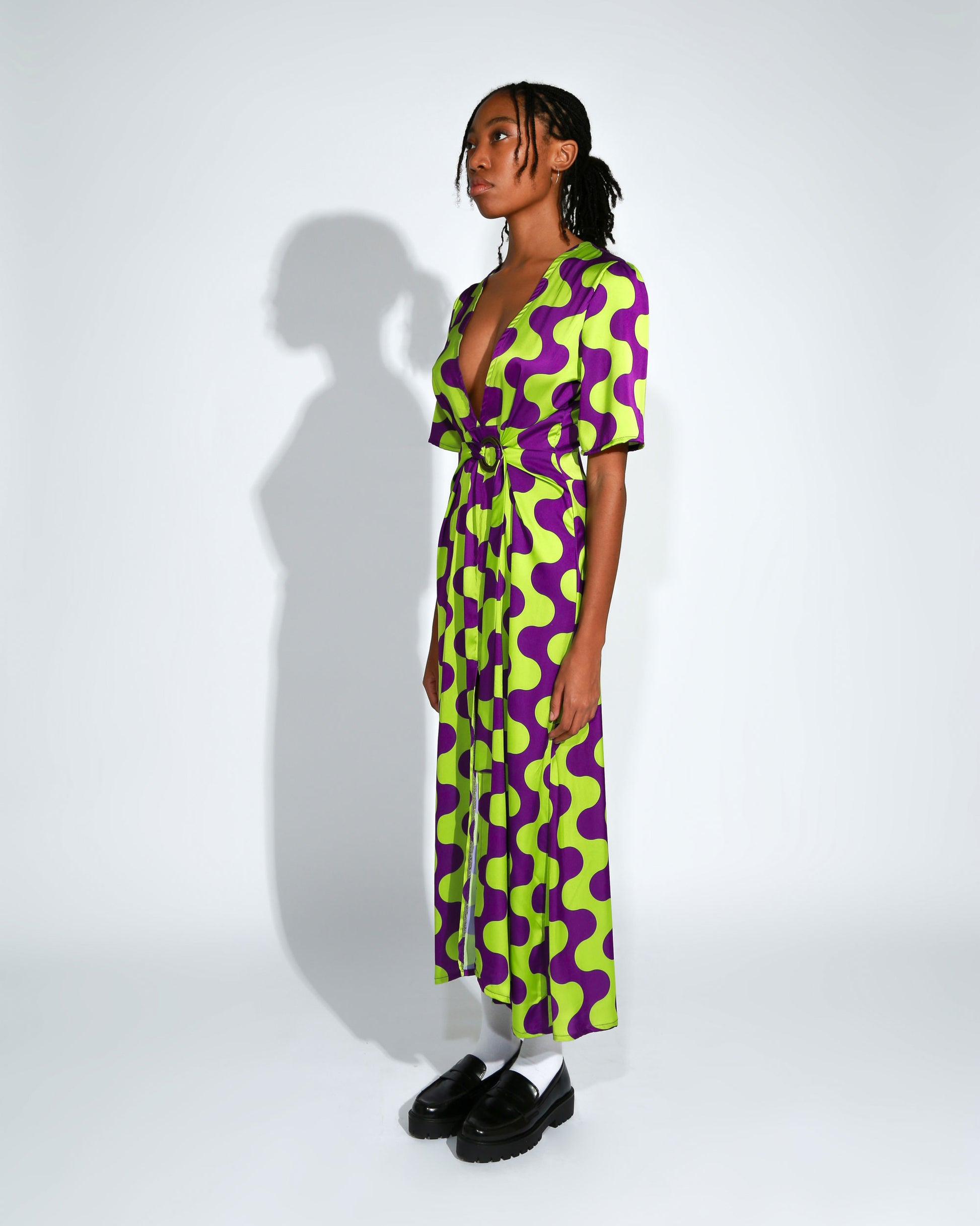 green and purple maxi dress Strapless Gradient Floral Maxi Dress Pink Purple Green