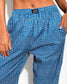 PYJAMA PANTS IN BLUE PRINT